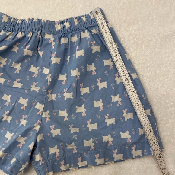 Vintage Girls Bunny Rabbit Shorts Handmade Cotton Size 4 - Picture 7 of 9